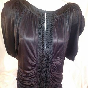 New Bebe black brouse